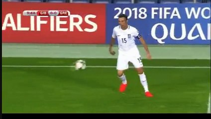 Konstantinos Mitroglou SUPER GOAL HD - Gibraltar 0-1	 Greece 06.09.2016
