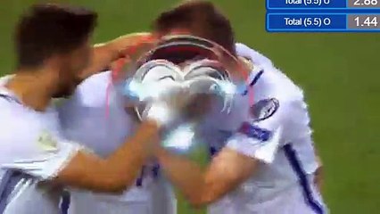 1-3 Kostas Fortounis Great Goal HD - Gibraltar 1-3 Greece 06.09.2016 HD
