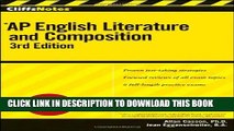 New Book CliffsNotes AP English Literature and Composition, 3rd Edition (Cliffs AP)