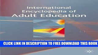 Collection Book International Encyclopedia of Adult Education