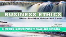 [Read] Business Ethics: Ethical Decision Making   Cases Ebook Free