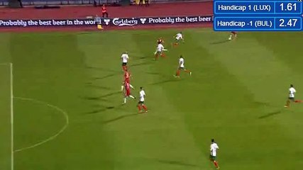 Aurelien Joachim Goal HD - Bulgaria 1-1 Luxembourg - 06-09-2016