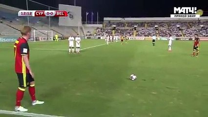 Half Time Goals HD - Cyprus 0-1 Belgium