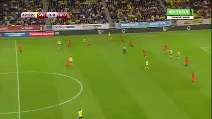 Half Time Goals HD - Sweden 1-0 Netherlands