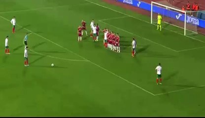 Ivelin Popov Amazing Goal - Bulgaria 3-2 Luxembourg (06/09/2016)