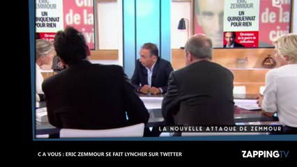 C à Vous : Eric Zemmour se fait lyncher sur Twitter après ses propos chocs sur l'Islam (Vidéo)