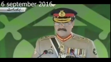 COAS, General Raheel Sharif Complete Speech - Sept 6, 2016