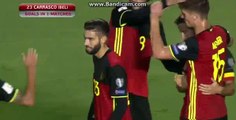 Yannick Carrasco Goal - Cyprus 0-3 Belgium - 06-09-2016