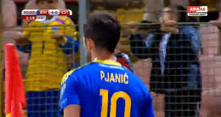 Emir Spahic Goal HD - Bosnia & Herzegovina 	5-0	Estonia - 06.09.2016