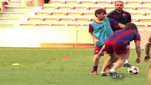 Lionel Messi ● Training (Warm Up) ● Crazy Skills, Tricks & Goals