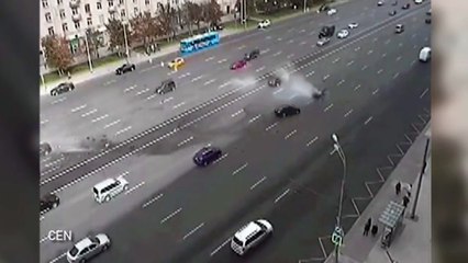 Attempted Hit On Putin Vladimir's Official Car Hit In Head-On Crash, Driver Killed.
