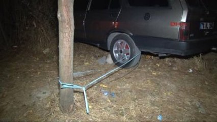 Karabük - Uçurumdan Düşmek Üzere Olan Otomobil Ağaca İple Bağlandı