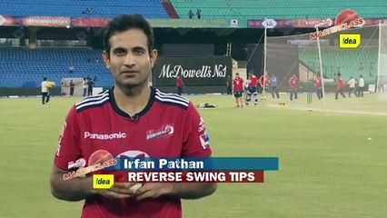 MasterClass- Irfan Pathan gives tips on reverse swing