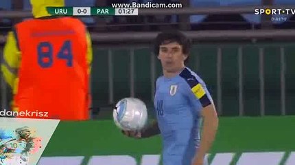 Diego Barreto Great Save HD - Uruguay vs Paraguay - World Cup Qualification - 06.09.2016