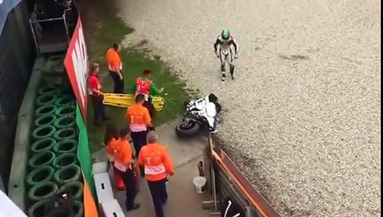 [MP4 360p] Moto GP Crash Assen 2016 #DutchGP