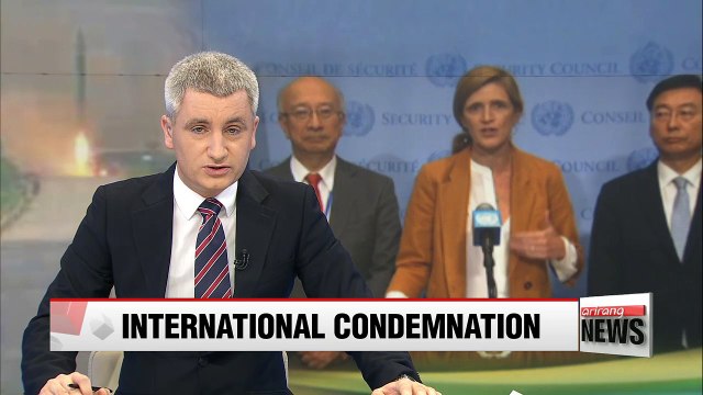 UN Security Council strongly condemns North Korea missile tests