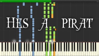 Learn how to play He's a pirate Pirates of the Caribbean on the Piano Tutorial