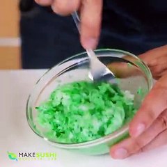 How To Make Rainbow Sushi Rice