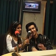 Sajal Ali And Feroz Khan Singing a Beautiful Song During Film Promotion