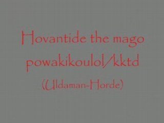 Hovantide the magus