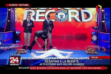 Participantes de programa de TV paralizan al público con acto extremo