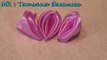 Petals kanzashi. How to make a petal kanzashi of Ribbons 2.5cm Master Class