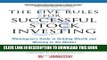 [PDF] The Five Rules for Successful Stock Investing: Morningstar s Guide to Building Wealth and