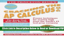 [Get] Princeton Review: Cracking the AP: Calculus AB   BC, 1999-2000 Edition (Cracking the Ap