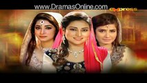 Bahu Raniyaan Episode 64 on Express Entertainment 6th September 2016