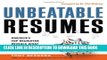 [Read PDF] Unbeatable Resumes: America s Top Recruiter Reveals What REALLY Gets You Hired Download