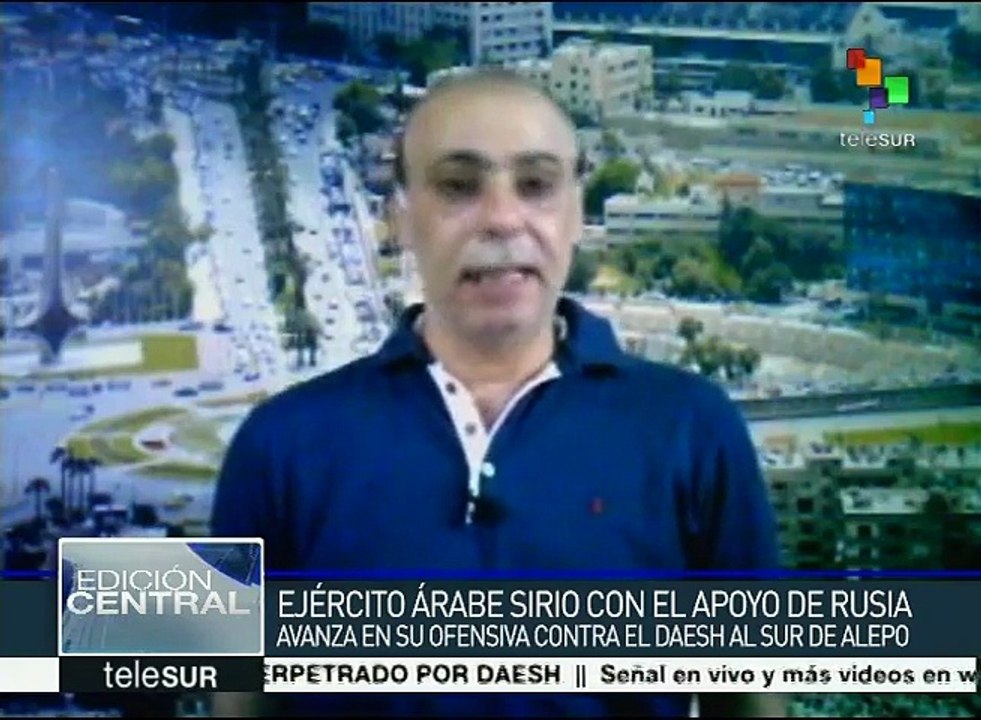 Siria: terroristas atacan barrios residenciales de Alepo