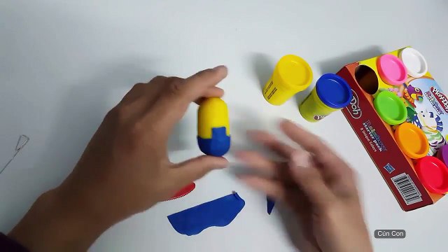 Đồ Chơi Đất Nặn Play-doh - Hướng dẫn bé làm Minion bằng Đất Nặn Play-Doh