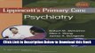 [Reads] Lippincott s Primary Care Psychiatry Free Books