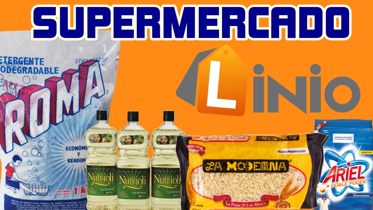 Linio supermercado .... Hacer el súper desde casa.