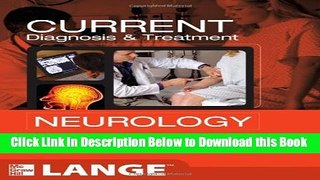 [Reads] CURRENT Diagnosis   Treatment Neurology, Second Edition (LANGE CURRENT Series) Free Books