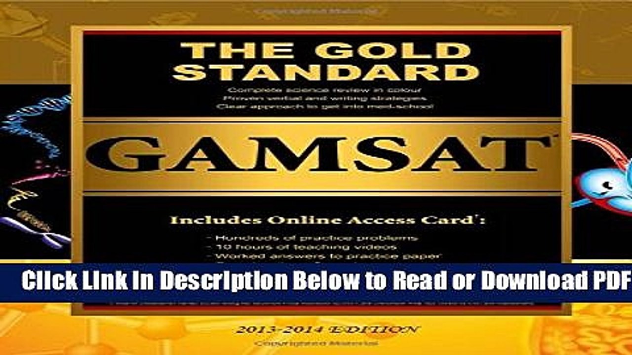 [Download] The Gold Standard GAMSAT with Online Card (UK, Ireland) Free Online