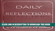 Collection Book Daily Reflections: A Book of Reflections by A.A. Members for A.A. Members