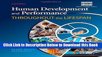 [Best] Human Development and Performance Throughout the Lifespan Online Ebook