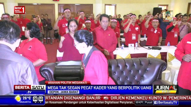 Megawati Soekarnoputri: Pecat Kader PDIP Pelaku Mahar Politik!