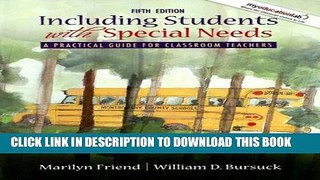 [PDF] Including Students With Special Needs: A Practical Guide for Classroom Teachers (5th