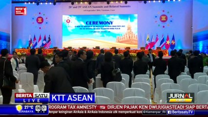 KTT ASEAN di Laos Resmi Dibuka