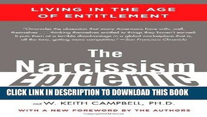 Collection Book The Narcissism Epidemic: Living in the Age of Entitlement