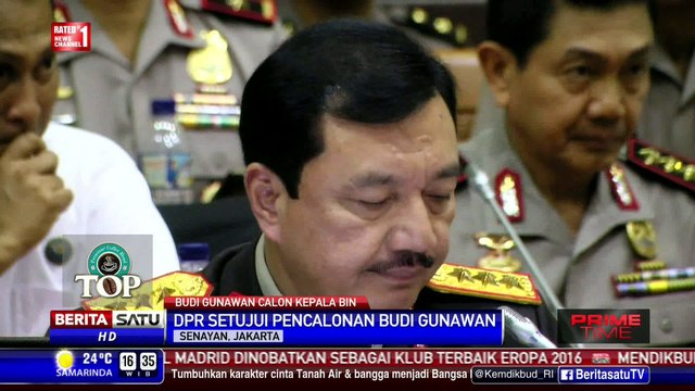 Budi Gunawan Lolos Calon Kepala BIN