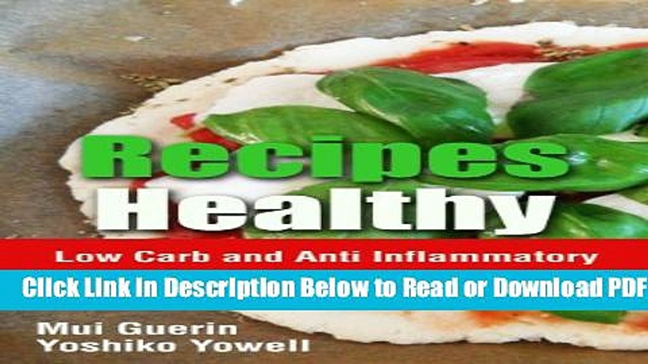 [Get] Recipes Healthy: Low Carb and Anti Inflammatory Free New