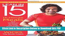[Read] Lean in 15: 15-Minute Meals and Workouts to Keep You Lean and Healthy Popular Online