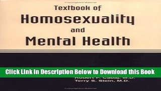 [Reads] Textbook of Homosexuality and Mental Health Online Ebook
