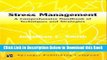 [PDF] Stress Management: A Comprehensive Handbook of Techniques and Strategies Online Ebook
