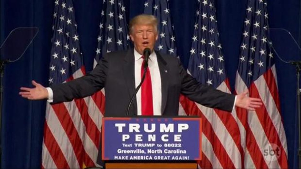 Trump supera Hillary por dois pontos em nova pesquisa