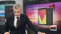 LG Electronics unveils new V20 smartphone
