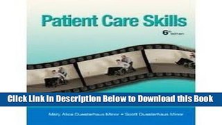[Best] Patient Care Skills 6th (sixth) edition Free Books